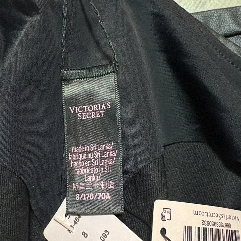 Victoria Secret Black Faux Leather Leggings